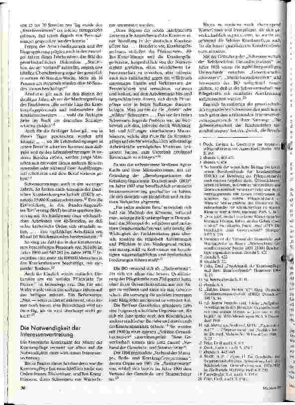 Vorschauseite 2: Interessenvertretung Pflegegewerkschaft - Ja oder Nein? Hintergründe pflegerischer Interessenvertretung
