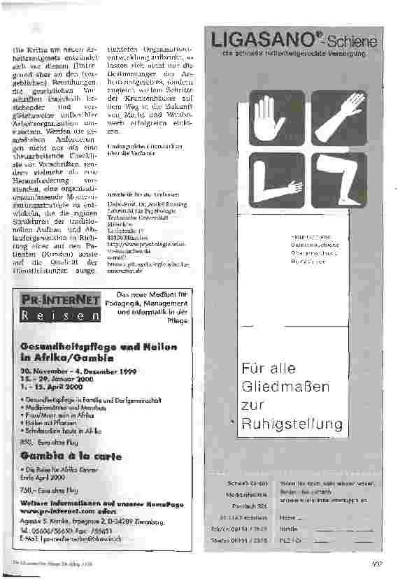 Vorschauseite 6: Arbeitszeitgestaltung im Krankenhaus