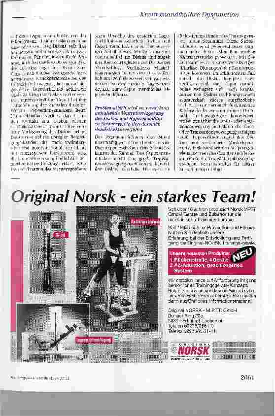 Vorschauseite 2: Kraniomandibulär bedingte Dysfunktion