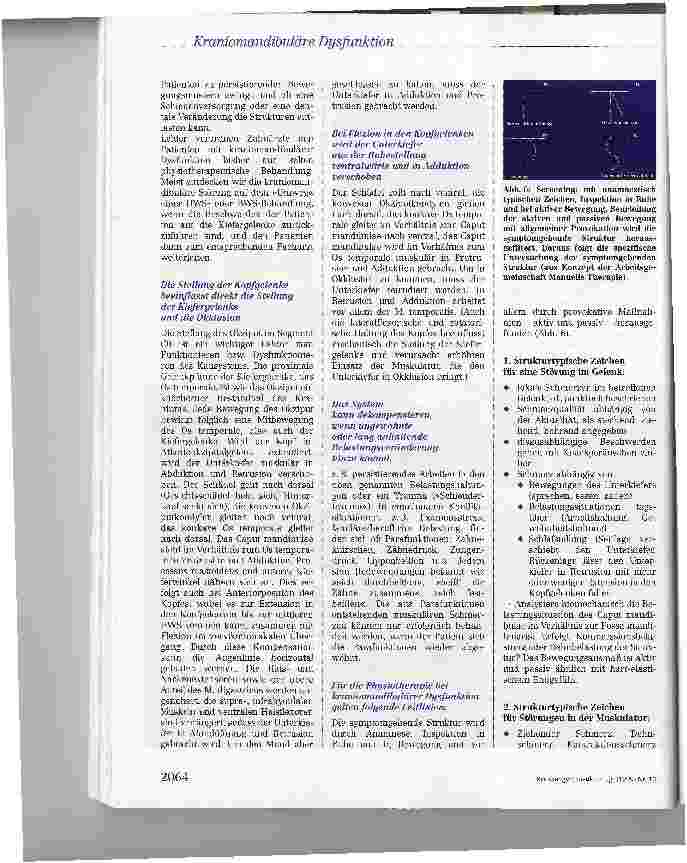 Vorschauseite 5: Kraniomandibulär bedingte Dysfunktion