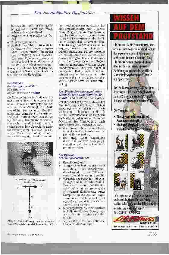 Vorschauseite 6: Kraniomandibulär bedingte Dysfunktion