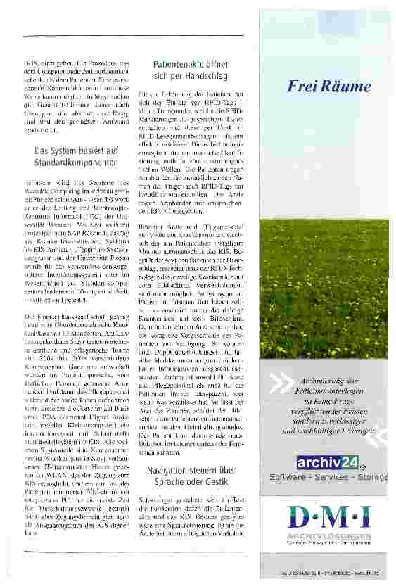 Vorschauseite 2: Der Arztkittel als Computer