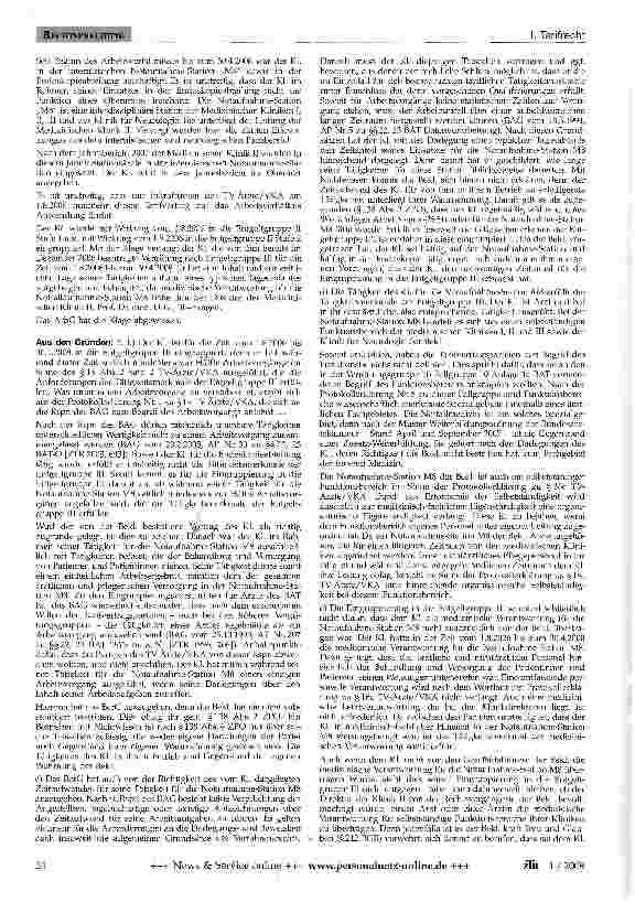 Vorschauseite 2: Eingruppierung eines Oberarztes