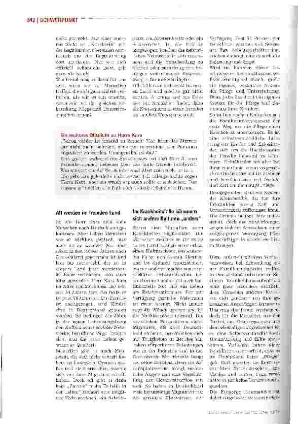 Vorschauseite 3: Pflegen, was uns fremd ist