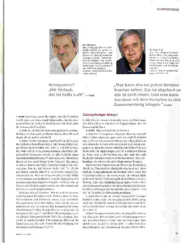Vorschauseite 2: Was ist Alzheimer?