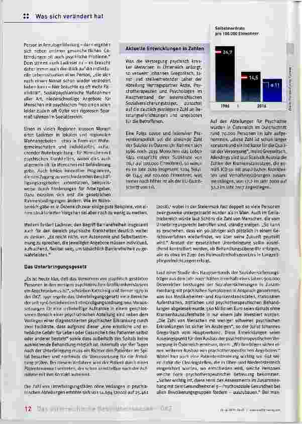 Vorschauseite 3: Aufgebrochene Psychiatrie?