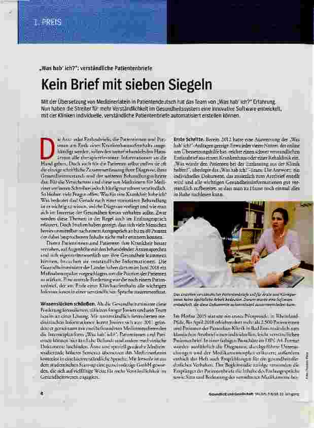Vorschauseite 1: Kein Brief mit sieben Siegeln