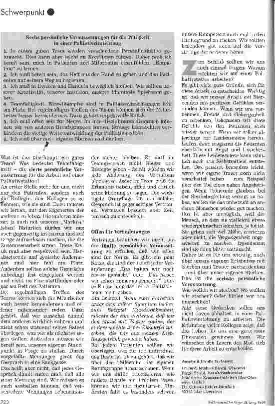 Vorschauseite 3: Eigne ich mich für die Arbeit in einer Palliativeinrichtung?