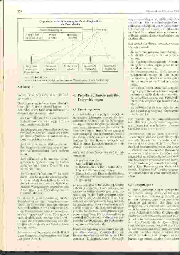 Vorschauseite 5: Entscheidungshilfen und Lösungen für die Einrichtung einer Controlling-Funktion im Krankenhaus