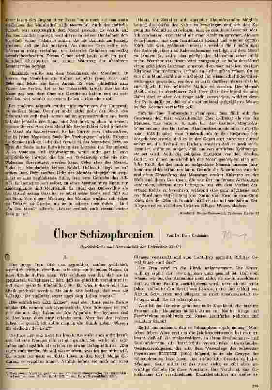 Vorschauseite 1: Über Schizophrenien