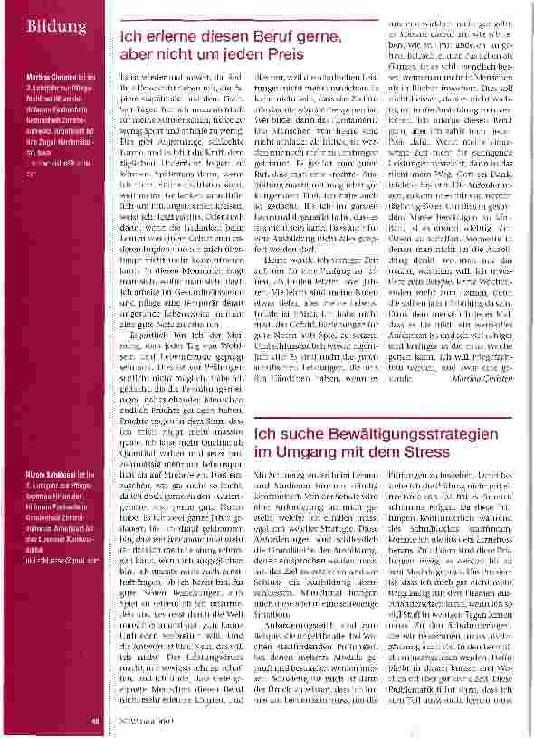 Vorschauseite 3: Schmerzgrenzen beim Lernen und Studieren