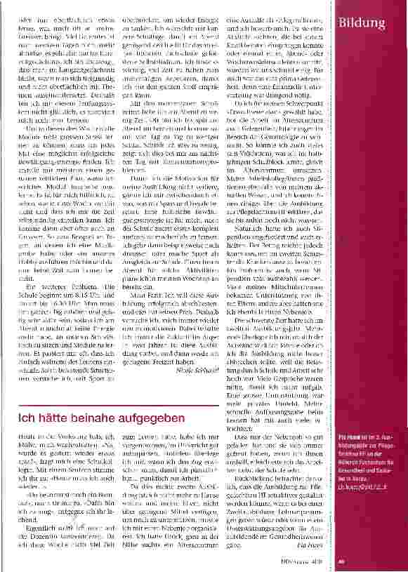 Vorschauseite 4: Schmerzgrenzen beim Lernen und Studieren