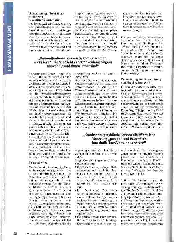 Vorschauseite 3: Die Baupauschale-Ausweg aus dem Investitionsdilemma?
