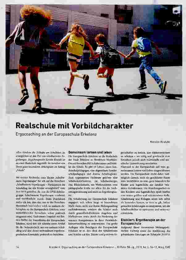 Vorschauseite 1: Realschule mit Vorbildcharakter