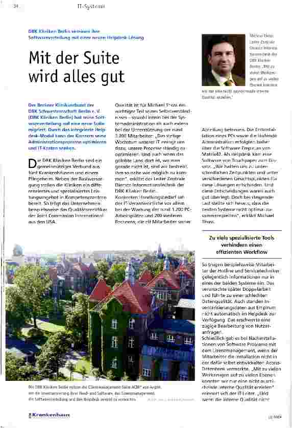 Vorschauseite 1: Mit der Suite wird alles gut