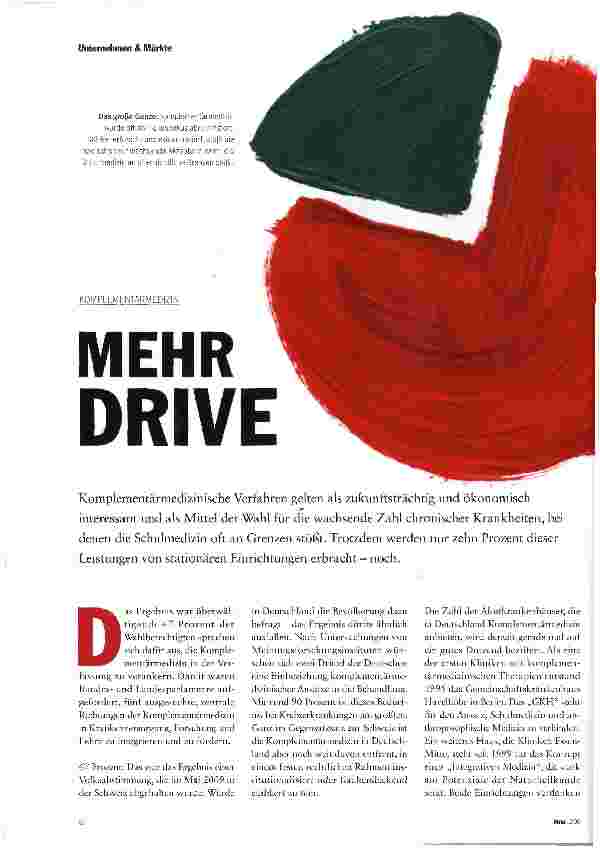 Vorschauseite 1: MEHR DRIVE