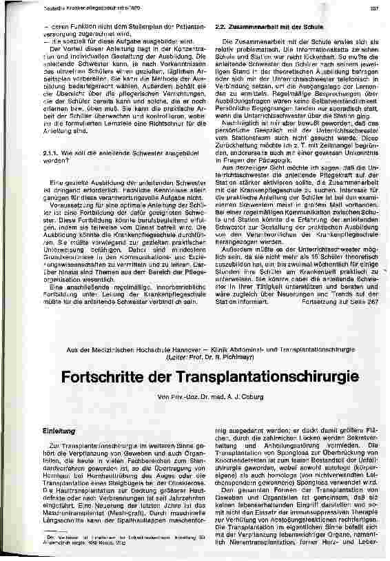 Vorschauseite 6: Praktische Anleitung eines Krankenpflegeschülers auf einer chirurgischen Intensivstation