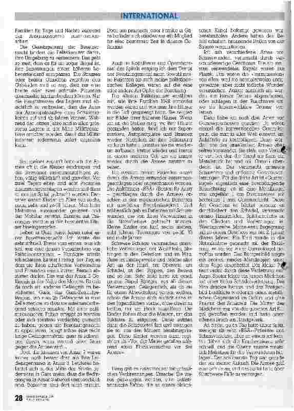 Vorschauseite 2: Blindgeschossen in Gaza