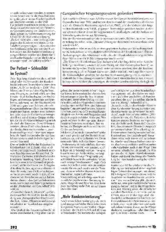 Vorschauseite 3: Der Gesetzgeber rationiert Gesundheitsleistungen Krankenhausmanager kritisieren die Bundesregierung