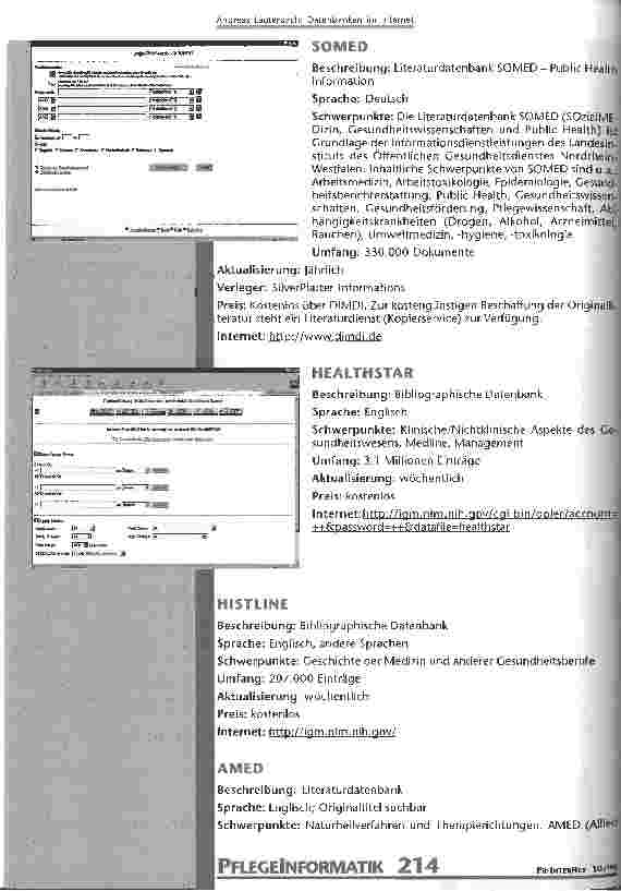 Vorschauseite 6: Datenbanken im Internet