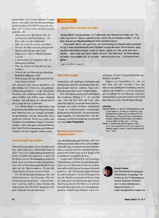 Vorschauseite 3: Autonomie am Lebensende