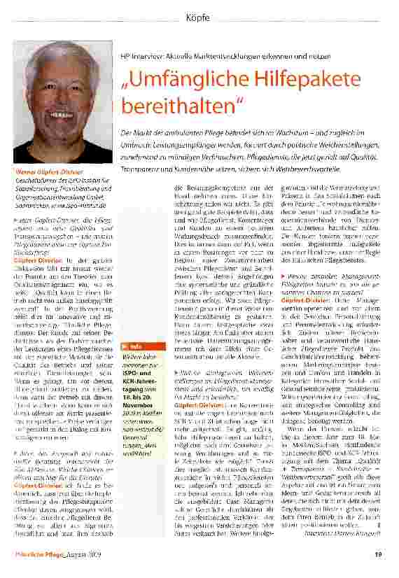 Vorschauseite 1: „Umfängliche Hilfepakete bereithalten