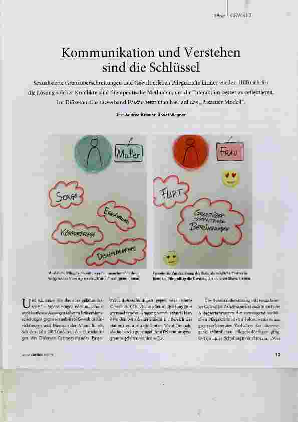 Vorschauseite 1: Kommunikation und Verstehen sind die Schlüssel