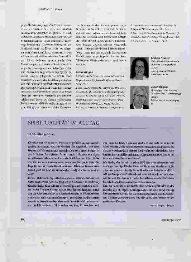 Vorschauseite 4: Kommunikation und Verstehen sind die Schlüssel