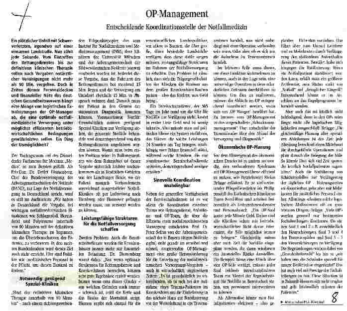 Vorschauseite 1: OP-Management