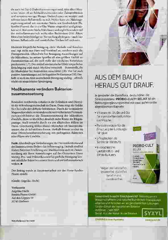 Vorschauseite 3: Darmmikrobiota im Alter