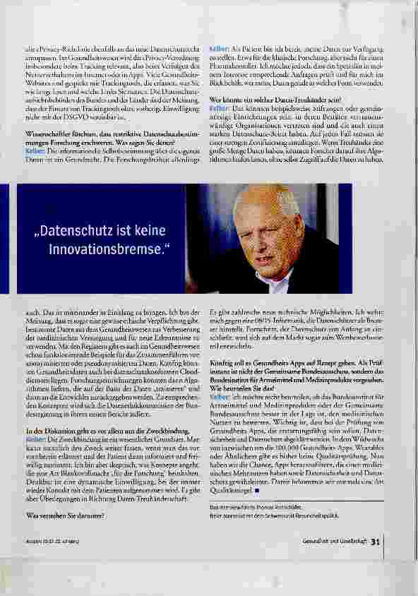 Vorschauseite 4: Ich bin ein Fan der Digitalisierung