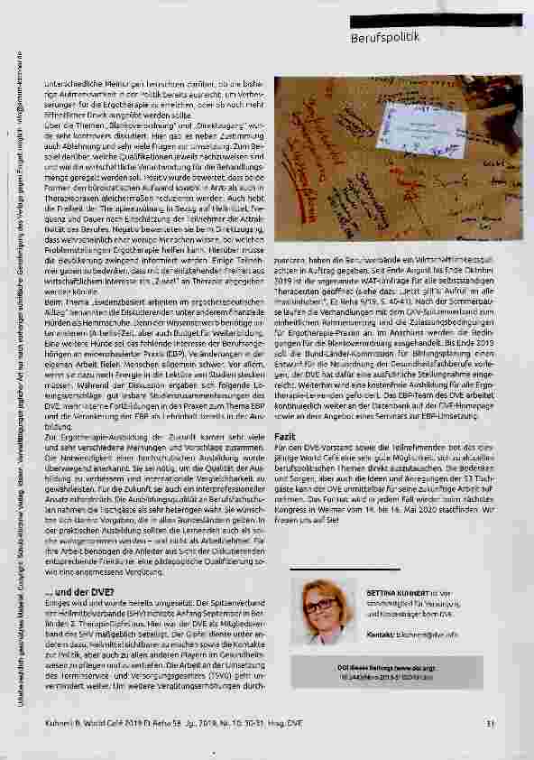 Vorschauseite 2: Kongressbesucher diskutieren mit