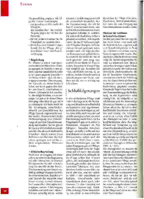 Vorschauseite 5: Wenn Gewalt unvermeidbar wird Eine ethische Reflexion