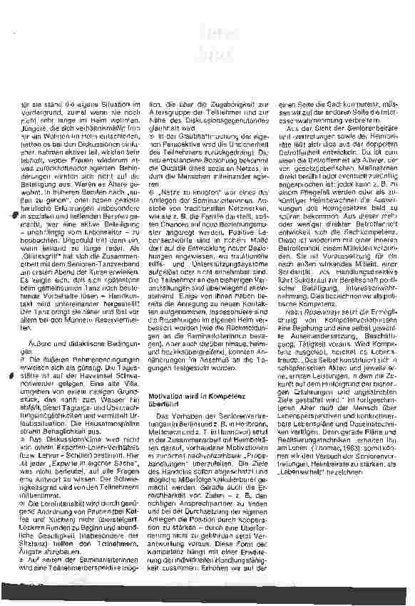 Vorschauseite 4: Seniorenvertretungen informieren Heimbeiräte