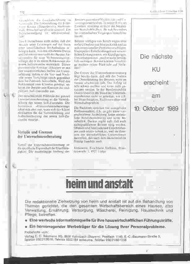 Vorschauseite 3: Unternehmensberater - Akteure im Betrieb?