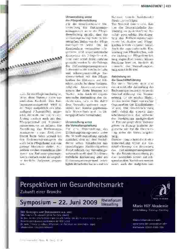 Vorschauseite 2: FallstudienOrganisationsstrukturen im Entlassungsmanagement