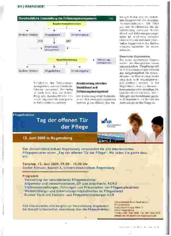 Vorschauseite 3: FallstudienOrganisationsstrukturen im Entlassungsmanagement