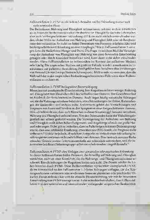 Vorschauseite 4: Freiwilliger Verzicht auf Nahrung und Flüssigkeit und die Medizin am Lebensende