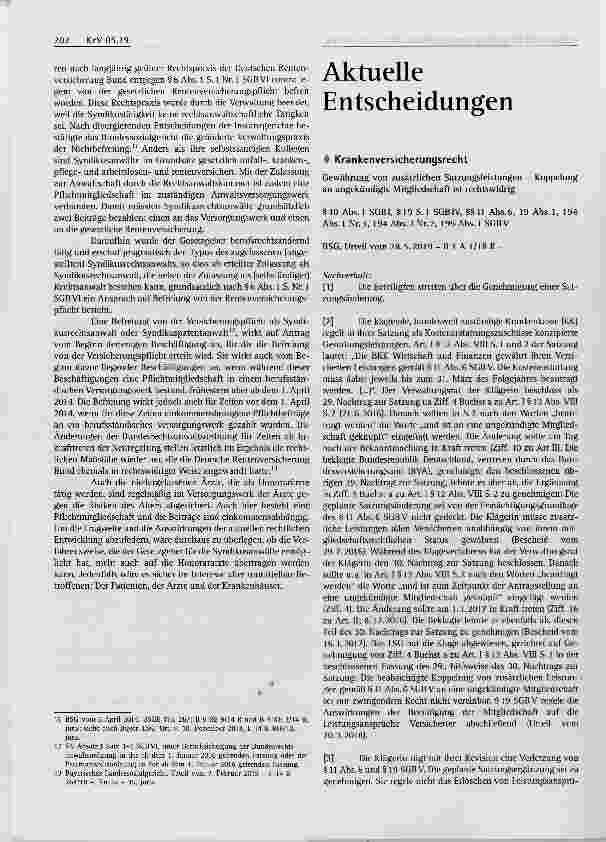 Vorschauseite 3: Sozialversicherungspflicht für Honorarärzte