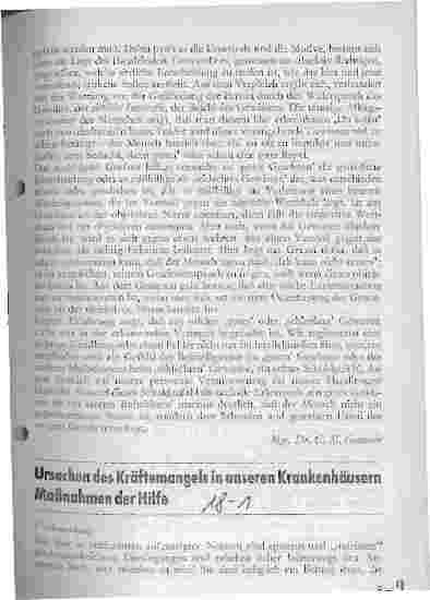 Vorschauseite 1: Ursachen des Kräftemangels in unseren Krankenhäusern - Maßnahmen der Hilfe