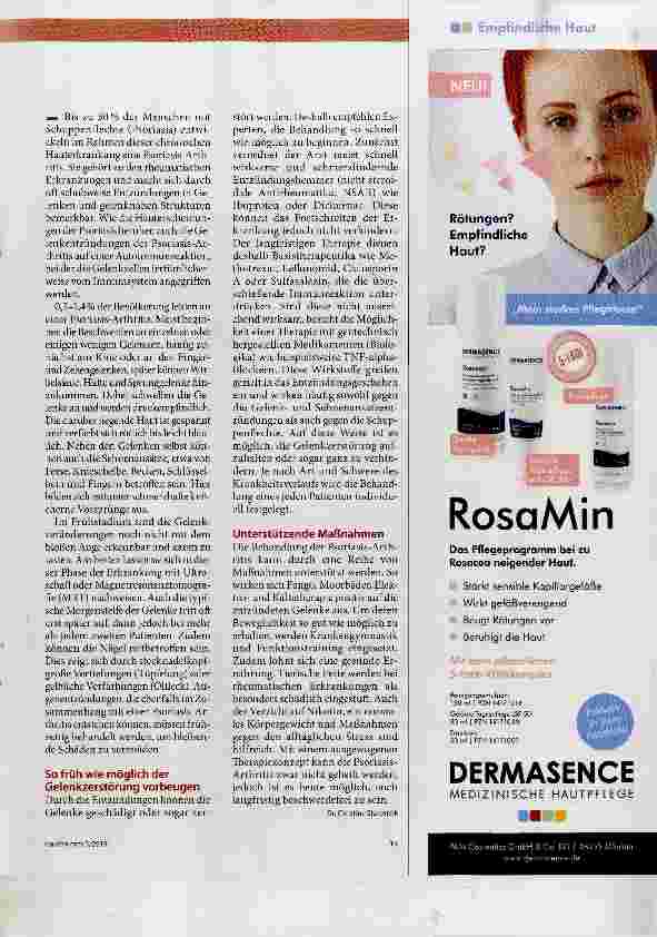 Vorschauseite 2: Wenn bei Psoriasis die Gelenke schmerzen