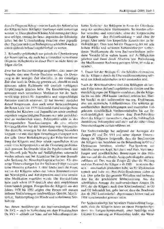 Vorschauseite 4: Diagnoseirrtum als Behandlungsfehler?