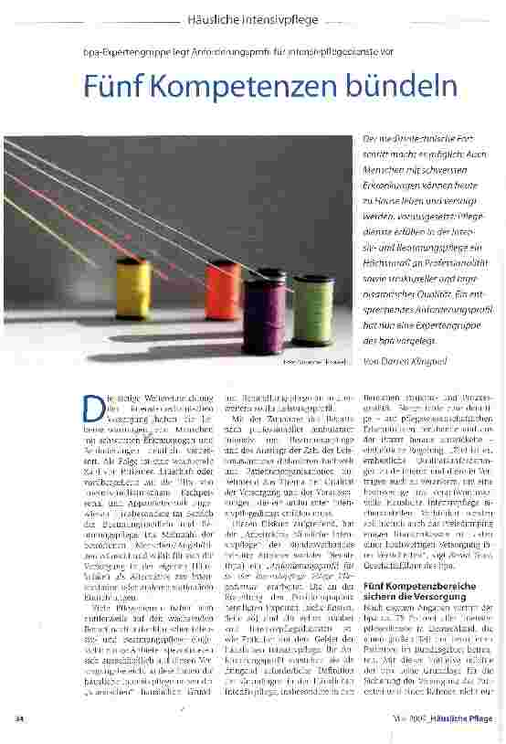 Vorschauseite 1: Fünf Kompetenzen bündeln