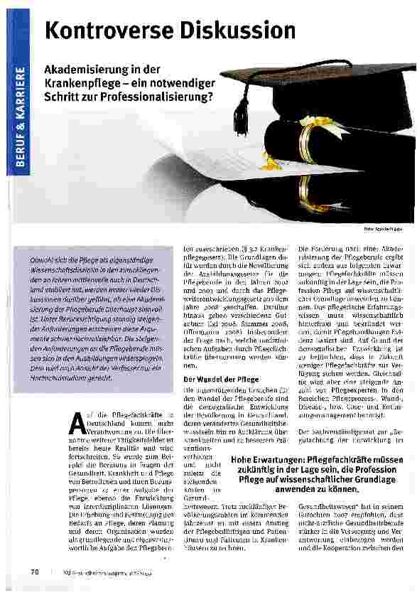 Vorschauseite 1: Kontroverse Diskussion