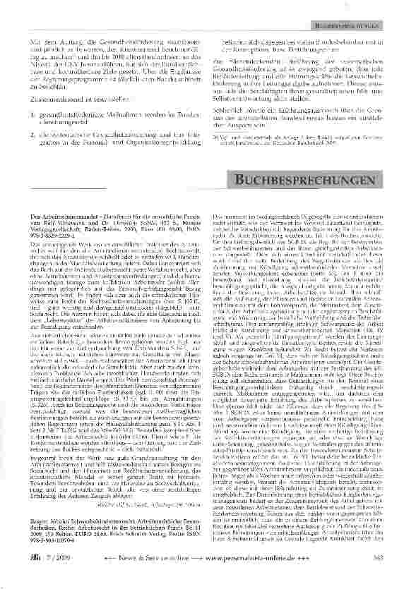 Vorschauseite 5: Gesundheitsförderung und Krankenstand im Bundesdienst
