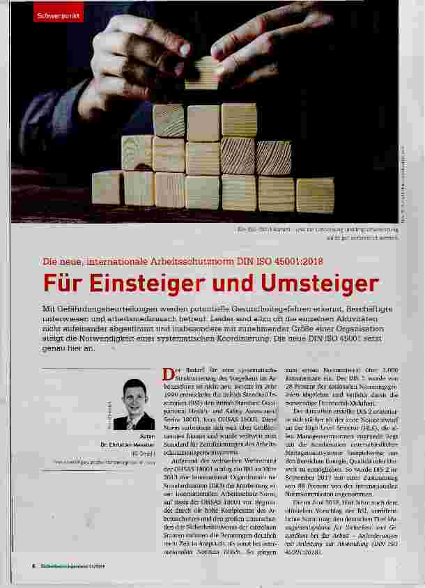 Vorschauseite 1: Für Einsteiger und Umsteiger
