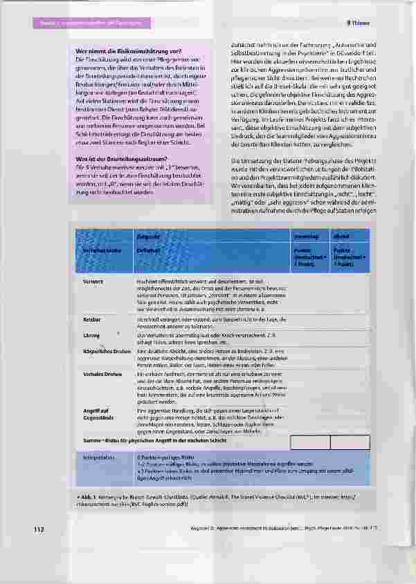 Vorschauseite 3: Aggressions-Assessment im stationären Bereich