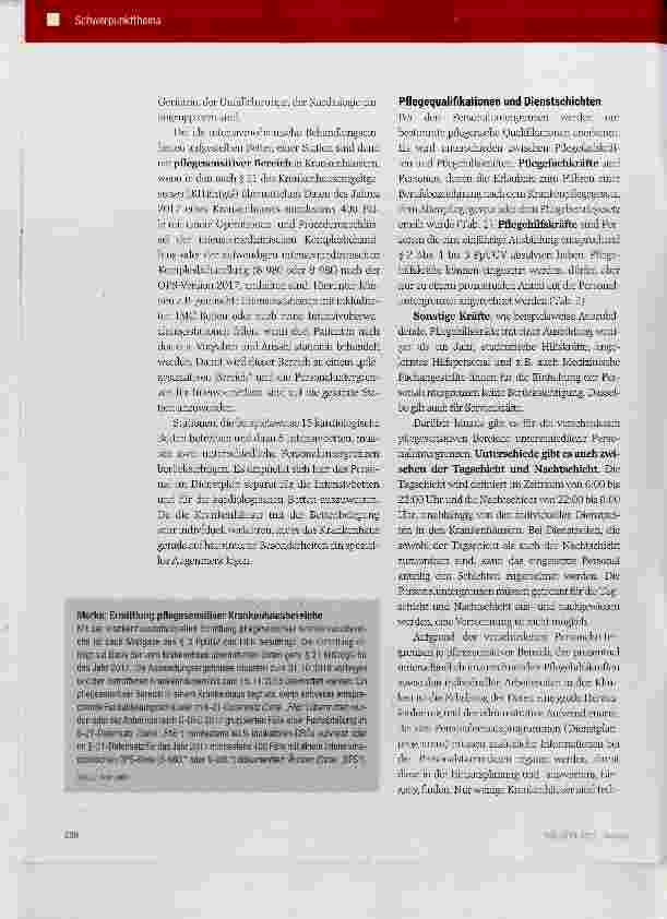 Vorschauseite 3: Pflegepersonaluntergrenzen-Verordnung (PpUGV): Fluch oder Segen?