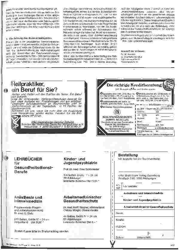 Vorschauseite 2: Das ab 1. Juli 1979 geltende Mutterschutzrecht