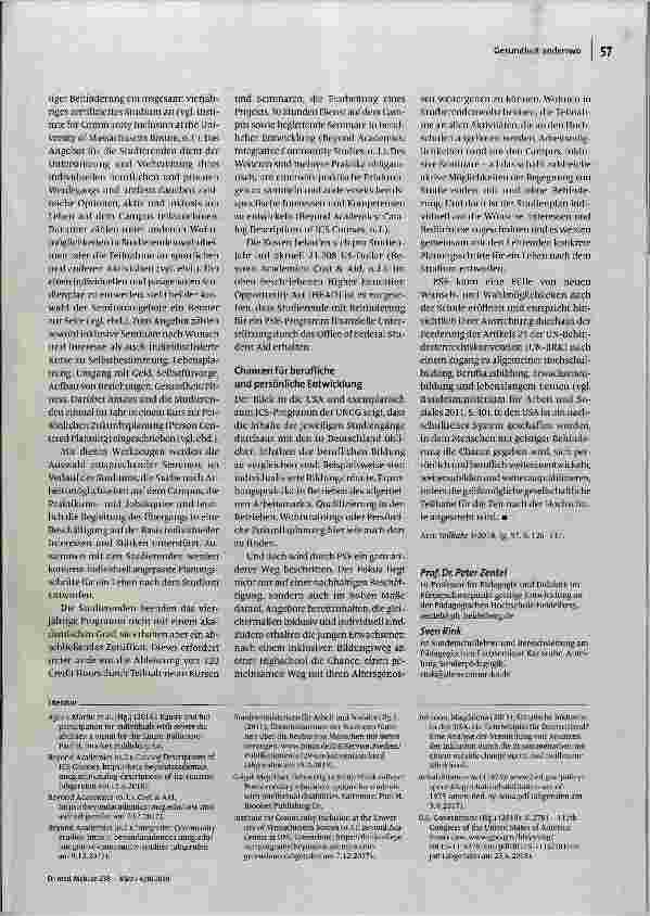Vorschauseite 3: Wege in eine selbstbestimmte Zukunft
